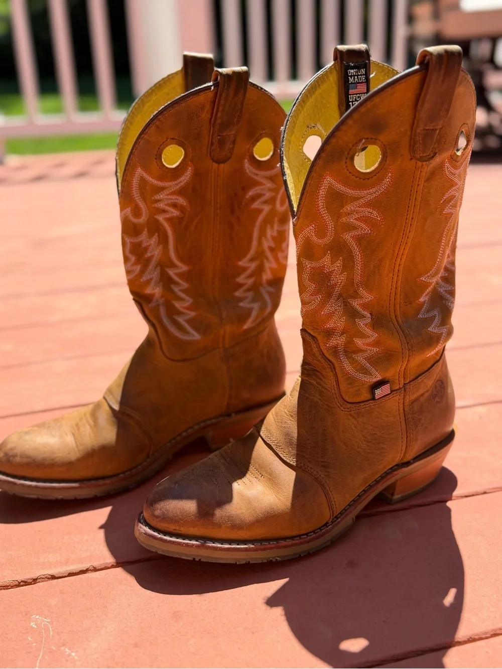 Double-H women’s Leather Cowboy Boots - Picture 7 of 13